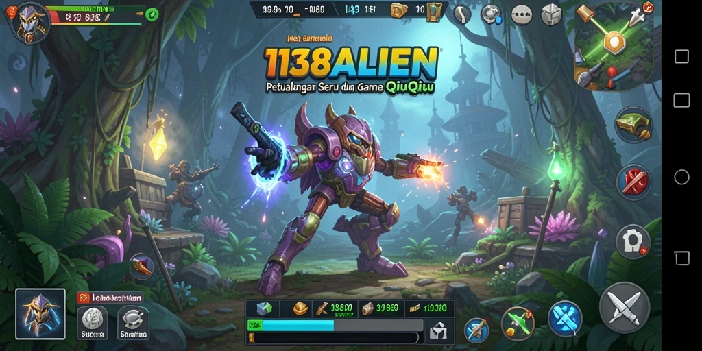 Tampilan gameplay seru dari 138ALIEN yang penuh strategi QiuQiu.