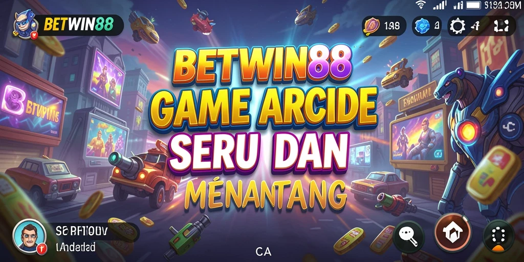 Screenshot BETWIN88 menampilkan aksi seru gameplay Arcade yang menantang.
