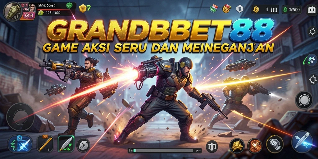 Tampilan gameplay seru dan mendebarkan di GRANDBET88.