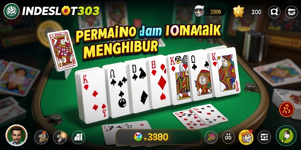 Tampilan gameplay seru dalam INDESLOT303, nikmati permainan Domino menyenangkan.