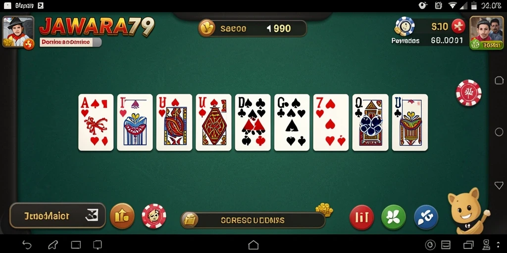 Tampilan gameplay seru di JAWARA79 dengan fitur menarik.