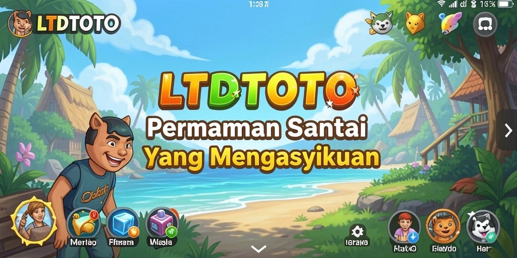 Tampilan gameplay LTDTOTO yang menarik dan penuh warna.