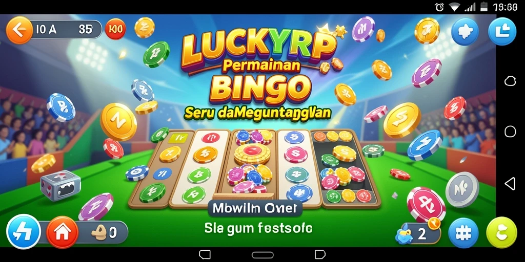 Screenshot LUCKYRP menampilkan momen seru permainan Bingo.