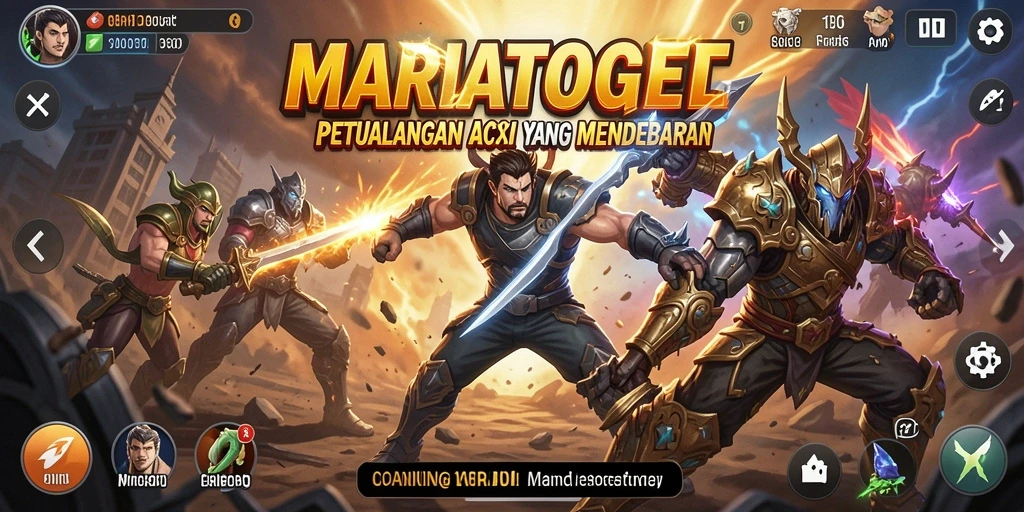 Gameplay menarik MARIATOGEL dengan aksi yang mendebarkan.