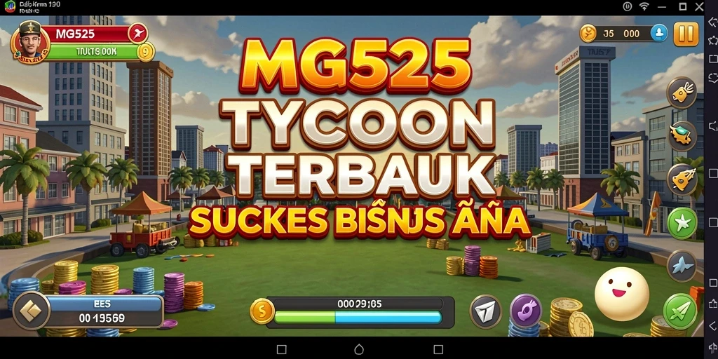 Tampilan gameplay MG525 yang menantang dan menarik.