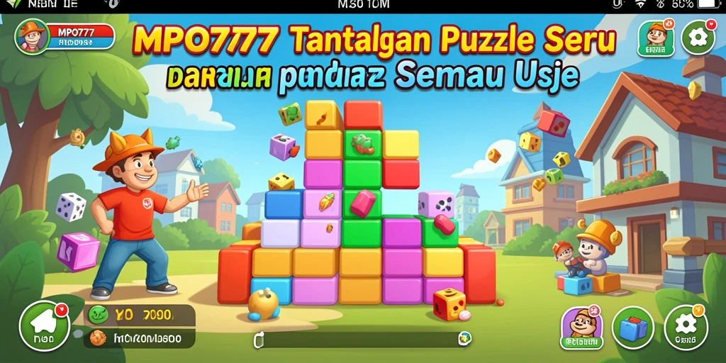 Gameplay menarik dari MPO777 yang menantang pemain dengan teka-teki unik.