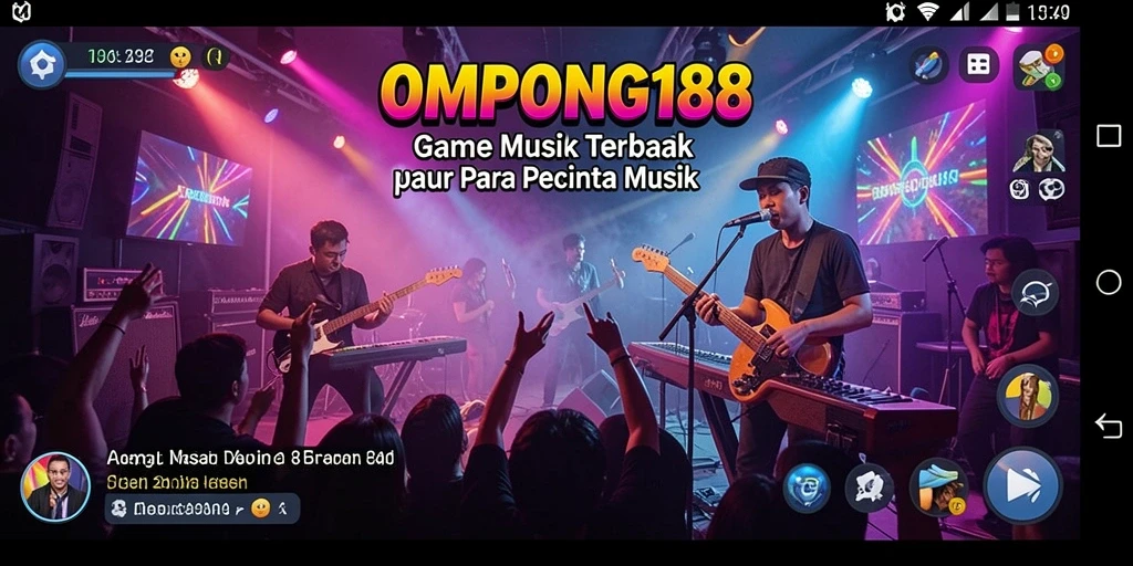 Tampilan gameplay OMPONG188 yang seru dan menarik.