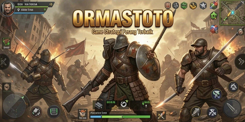 Tampilan gameplay SLG yang mendebarkan di ORMASTOTO.