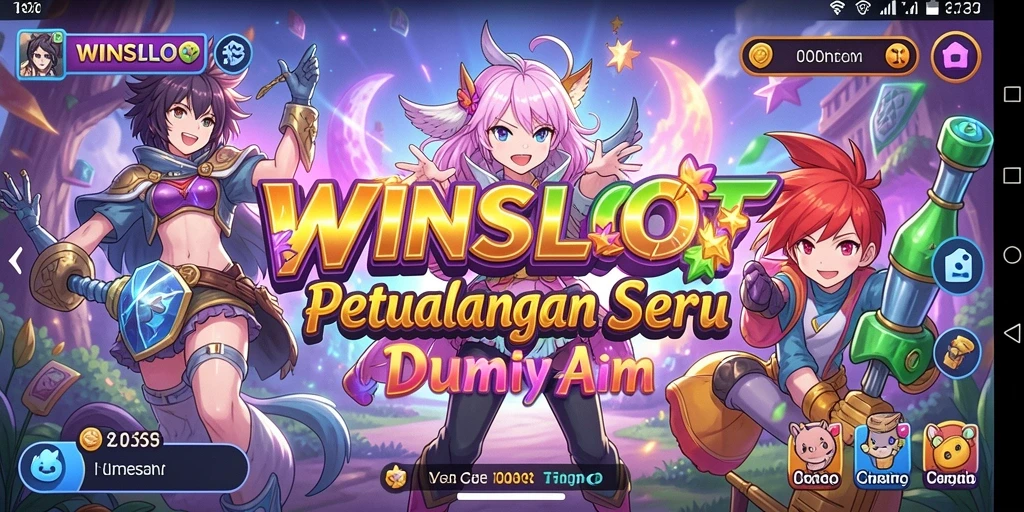 Tampilan gameplay WINSLOT yang menarik dan penuh warna.
